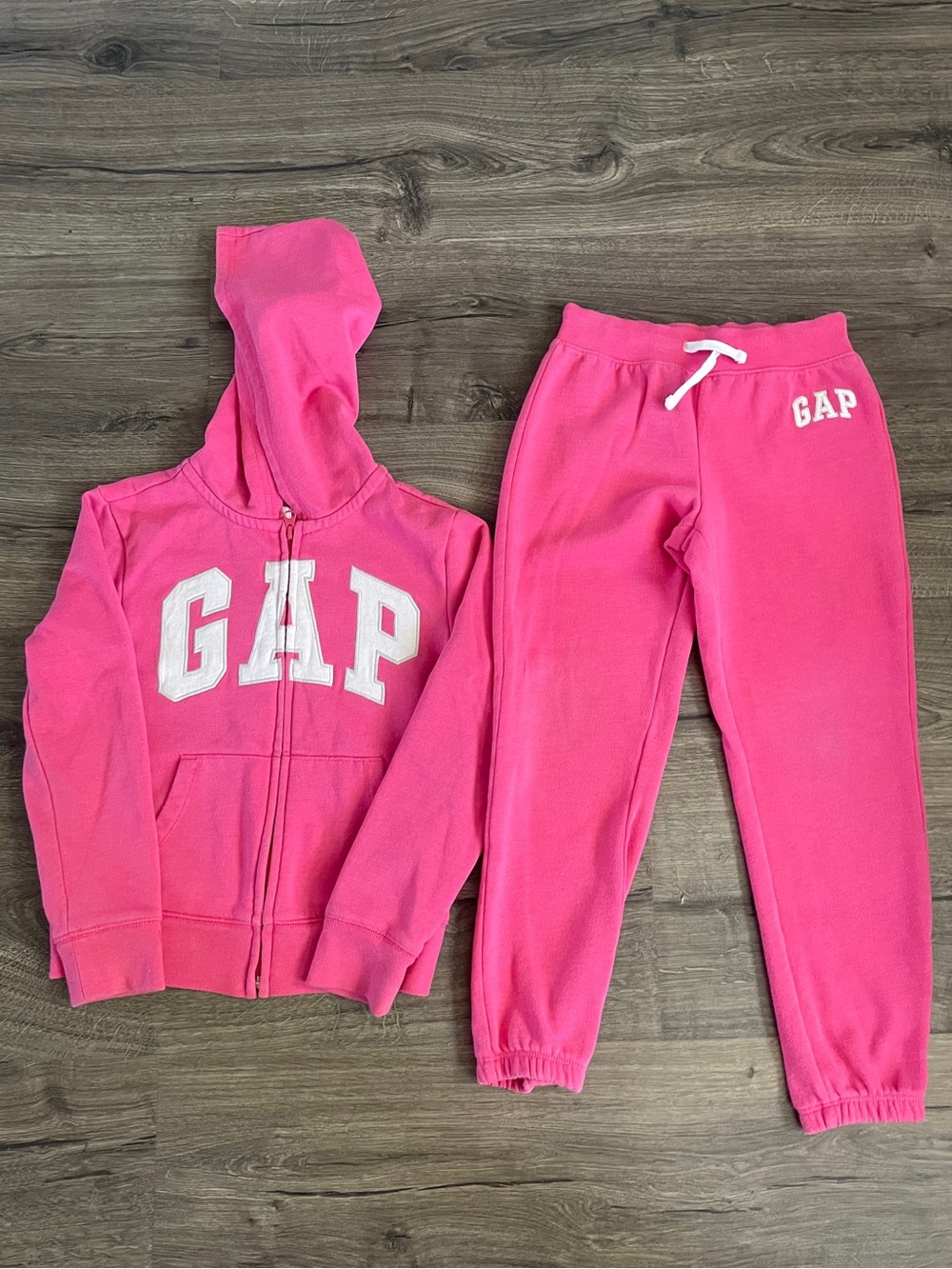 GAP Hot Pink Hoodie and Sweatpants Set